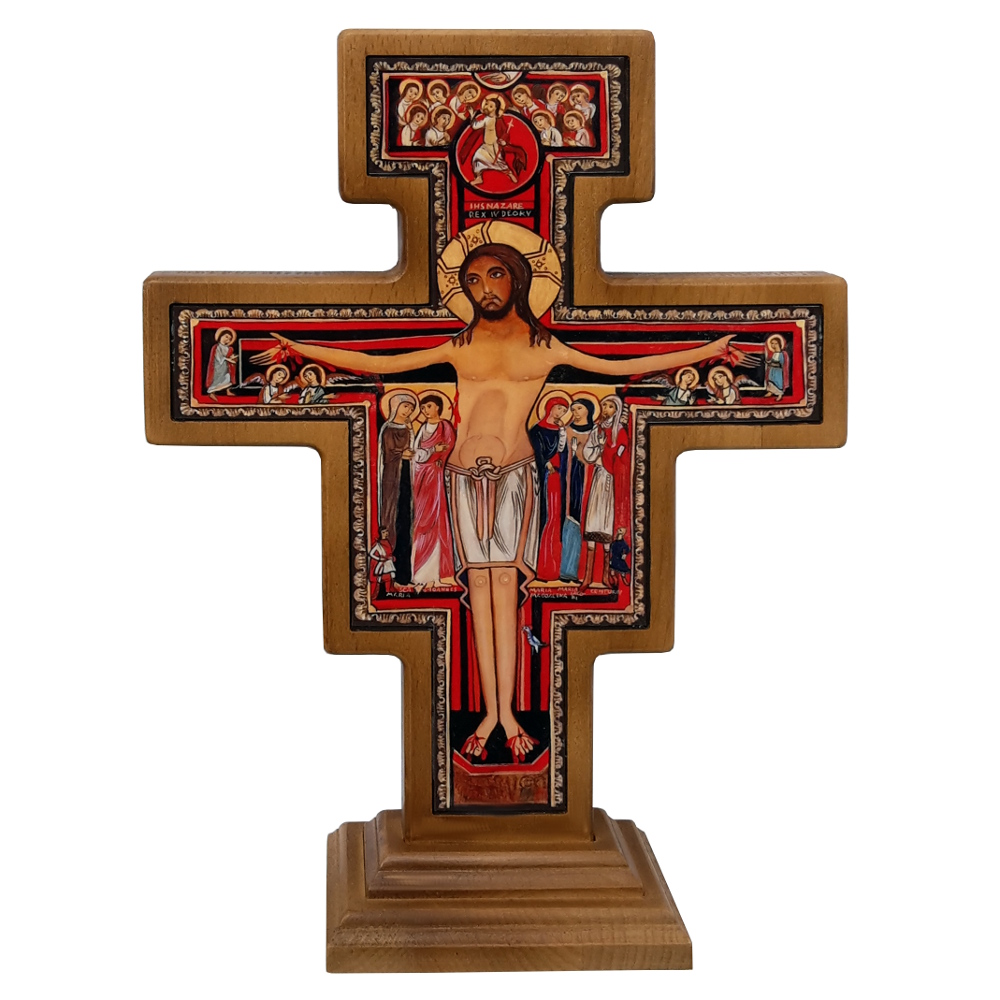 Krzyż franciszkański Stojący 26 cm
