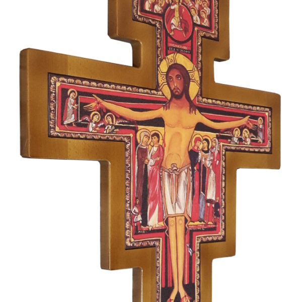 Krzyż franciszkański Wiszący 55 cm - obrazek 2