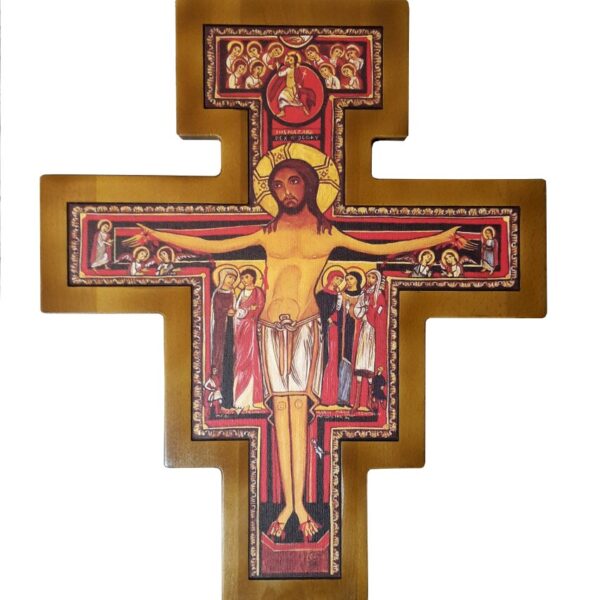 Krzyż franciszkański Wiszący 55 cm