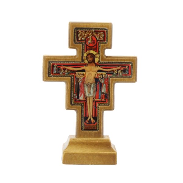 Krzyż Franciszkański stojący 8 cm - obrazek 3