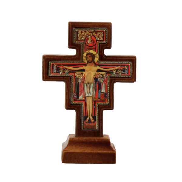 Krzyż Franciszkański stojący 8 cm - obrazek 6