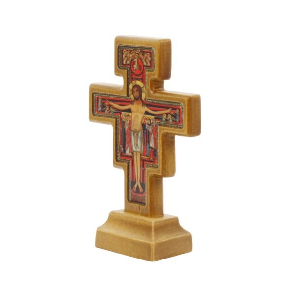 Krzyż Franciszkański stojący 8 cm - obrazek 4
