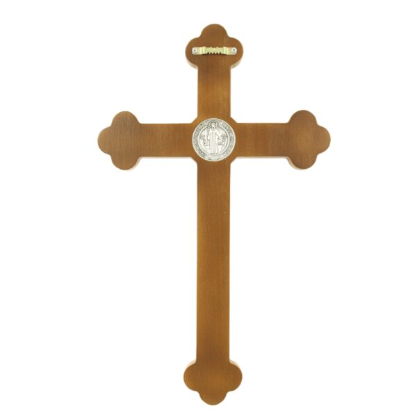 Krzyż Syjonu 40 cm z medalikiem - obrazek 3
