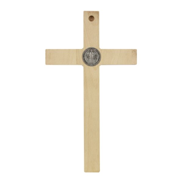 Krzyż benedyktyński wiszący 26 cm - obrazek 5
