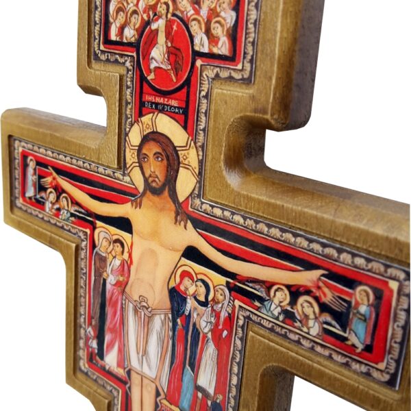 Krzyż Franciszkański stojący 14 cm - obrazek 4