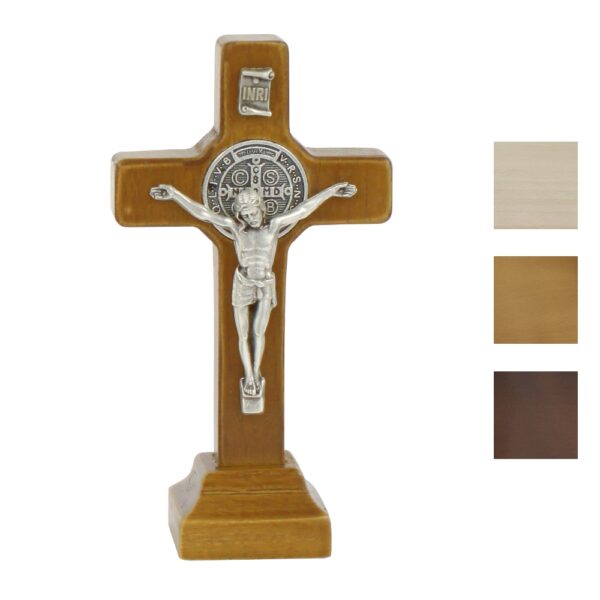 Krzyż benedyktyński stojący 9 cm