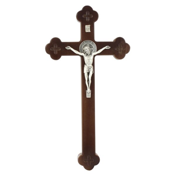 Krzyż Syjonu 30 cm z medalikiem - obrazek 3