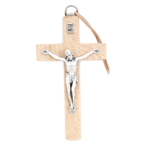 Krzyżyk drewniany prosty 11 cm - obrazek 2