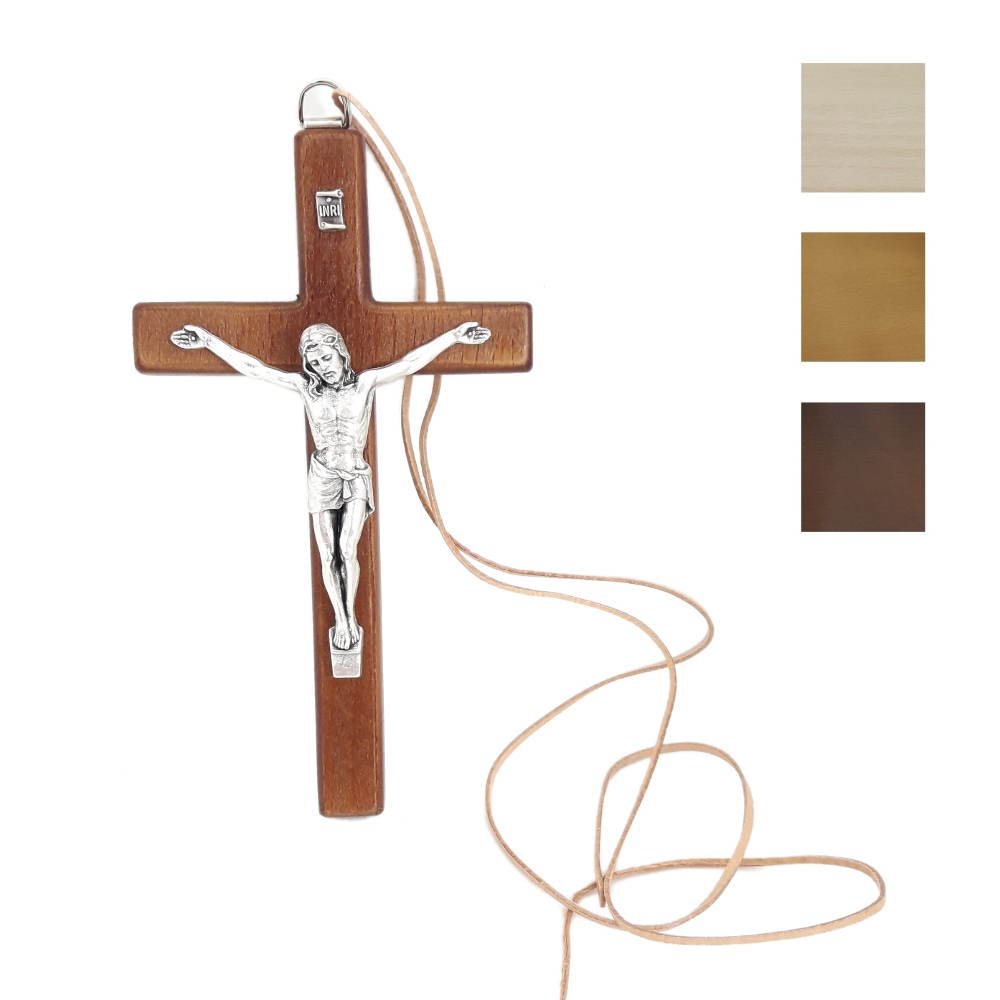 Krzyż drewniany prosty 15 cm