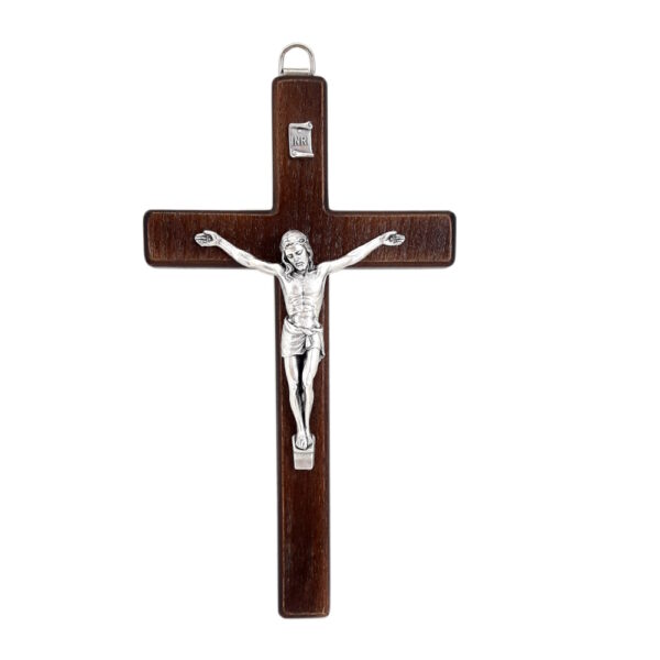 Krzyżyk drewniany prosty 18 cm - obrazek 4