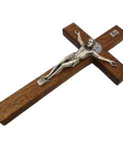 Drewniany Krzyż św. Benedykta 26 cm