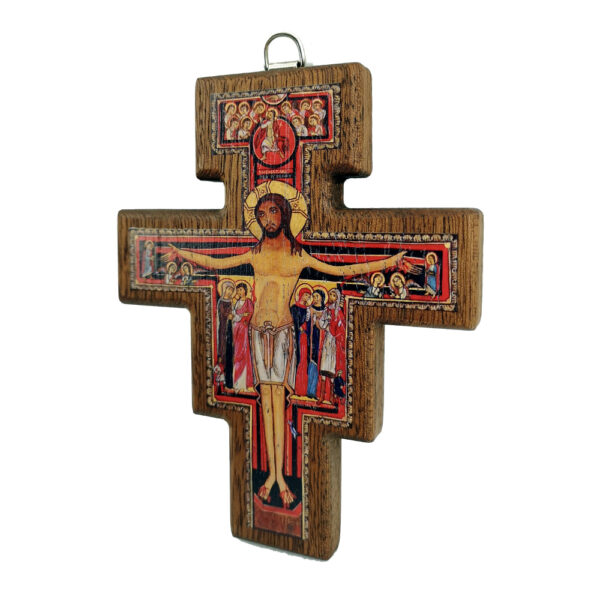Krzyżyk Franciszkański wiszący 13 cm - obrazek 2