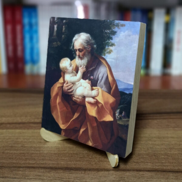 Ikonka drewniana św. Jóżef