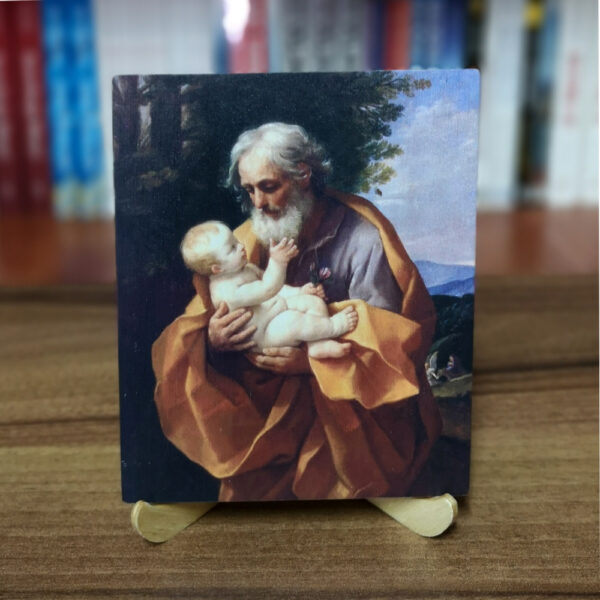 Ikonka drewniana św. Jóżef
