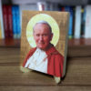 Ikonka drewniana św Jan Paweł II