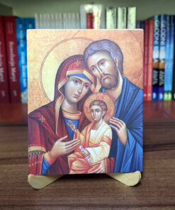 Ikonka drewniana św. Rodzina